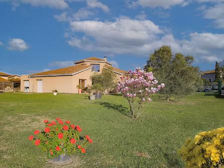 maison avec un beau terrain