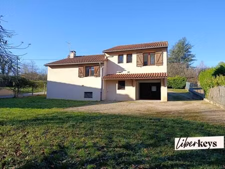 maison plain-pied et sous-sol  terrain 1000 m²  grand garage  3 chambres