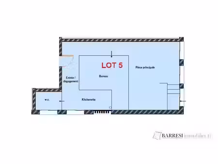 bureau 44 m² à vendre toulon ouest - climatisation
