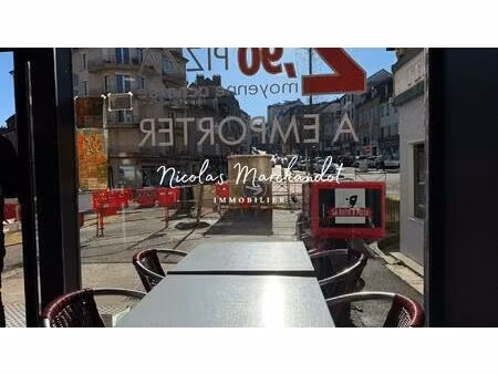 la boîte à pizza-fonds de commerce pizzeria