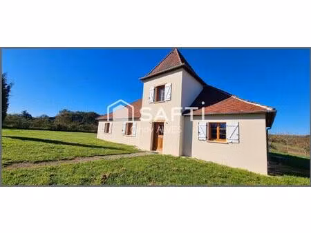 belle maison avec 3 chambres  vue dégagée à 360°