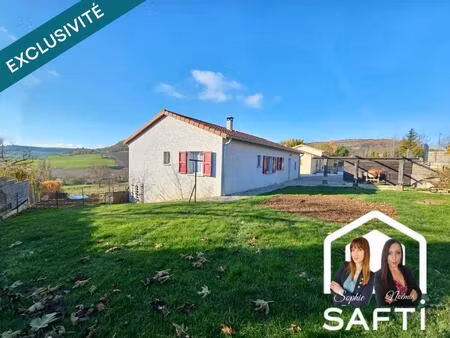 charmante maison de plain-pied 95 m² – vue dégagée  calme et confort !