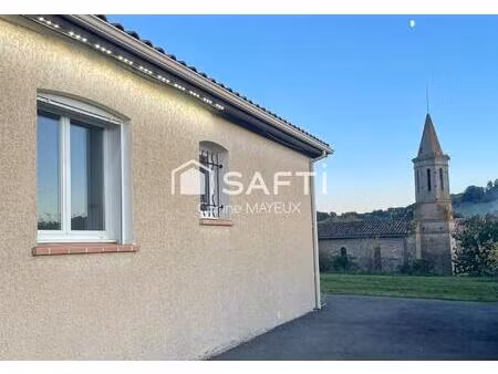 jolie villa de 170m2 avec piscine et vue imprenable de la campagne du tarn-et-garonne