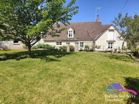 vente maison 3 pièces 65 m² à briantes (36400)  96 750 €