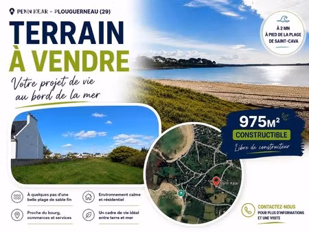 terrain constructible bord de mer