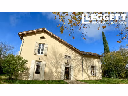 achat maison 10 pièces 250m² lasserre 47600