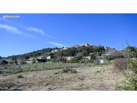 terrain 605m2 constructible exposition sud/sud-est