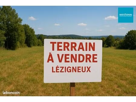 terrain 900 m² lezigneux