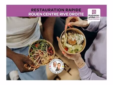rouen  proche place saint-marc - restauration rapide  sandwicherie