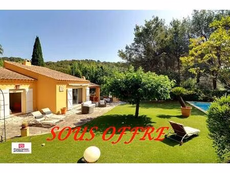 maison bandol 5 pièce(s) - piscine et terrain 3000 m2