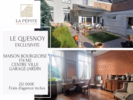 achat maison 5 pièces 174m² le quesnoy 59530