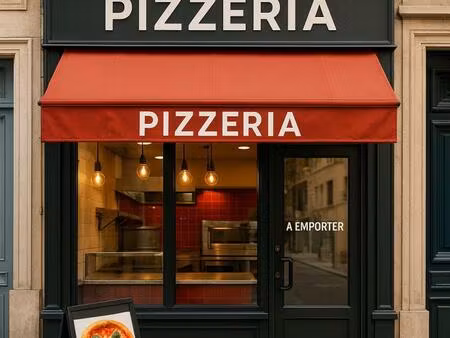 vente restauration rapide 50 m²