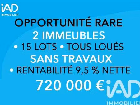 immeuble à vendre