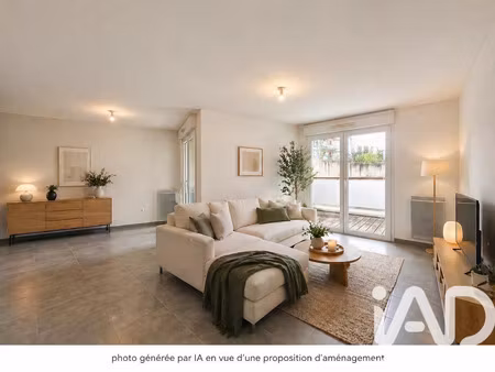 vente appartement 3 pièces 63 m² nantes (44200)