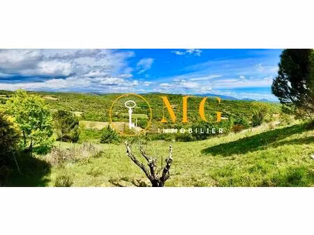 terrain constructible viabilisé 1270 m2 vue dégagée puimichel (04)