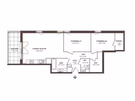 appartement - neydens