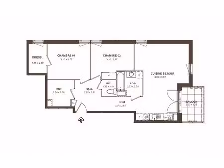 appartement - neydens