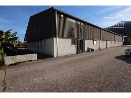 a vendre local cial / entrepot 1100 m2 valgelon la rochette 73