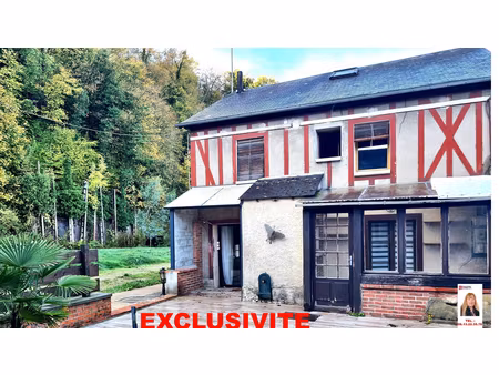 exclusivité - les andelys centre ville 27700 - maison de 89 m2 2 chambres + 1 pièce servan