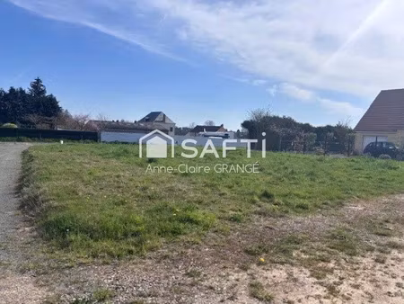 vente terrain 616 m² montreuil-le-chétif (72130)