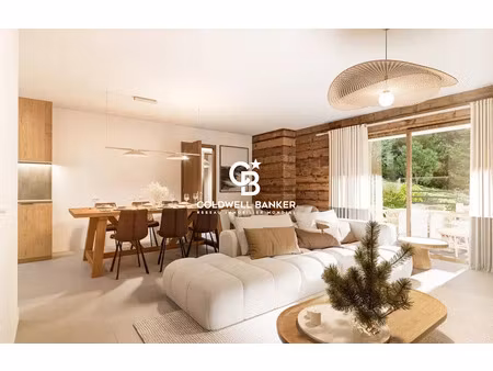 vente appartement 3 pièces 56.35 m² à les houches (74310)  545 000 €