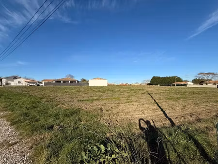 vente terrain 600 m² à cussac-fort-médoc (33460)  65 000 €