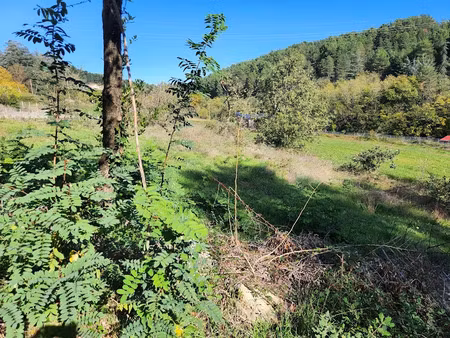 vente terrain 1023 m² à ucel (07200)  73 000 €