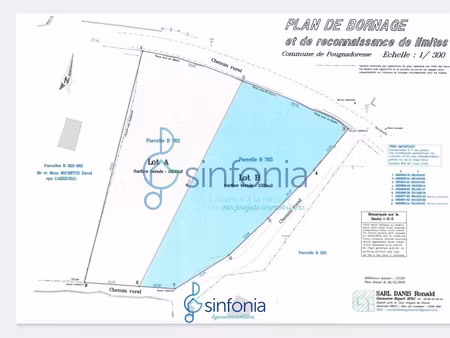 vente terrain 1500 m² à pougnadoresse (30330)  75 000 €