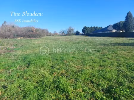 vente terrain 2189 m² à la croix-en-touraine (37150)  169 600 €