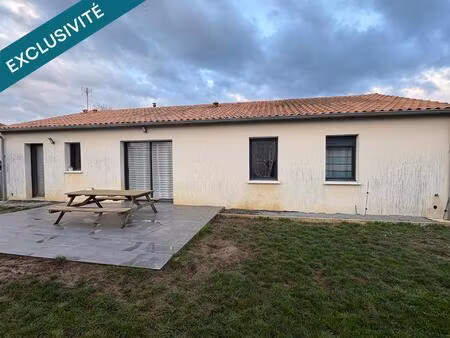 pavillon de plain-pied 4 chambres.