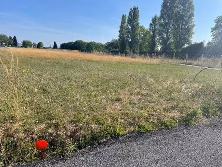 terrain constructible à vendre