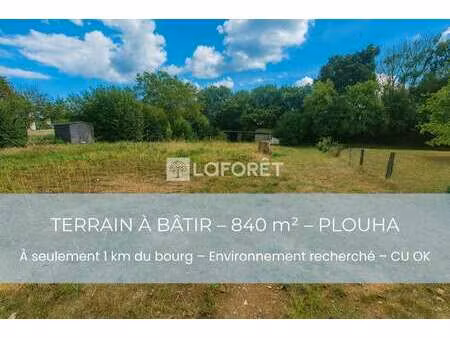 vente terrain à plouha (22580) : à vendre / 840m² plouha