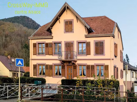 pour investisseur : immeuble 2 appartements en location + 6 garages