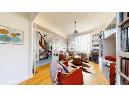 vitry sur seine - maison 4 pieces 77 m² avec garage et jardin + studio independant 17 m²
