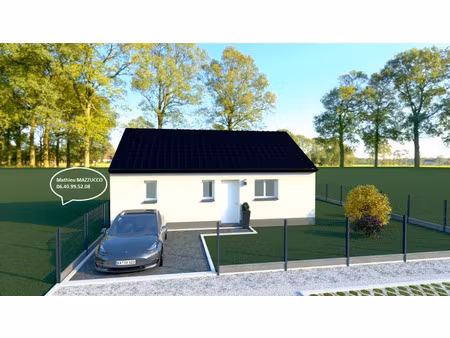 vente maison neuve 3 pièces 60 m² à proville (59267)  180 000 €