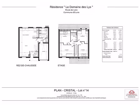 vente maison 5 pièces 104 m² à arras (62000)  303 000 €