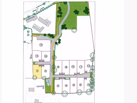 vente terrain 683 m² à saint-cyr-en-pail (53140)  10 245 €