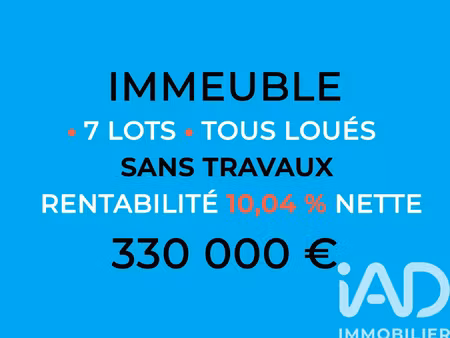 vente immeuble 368 m² tonnerre (89700)