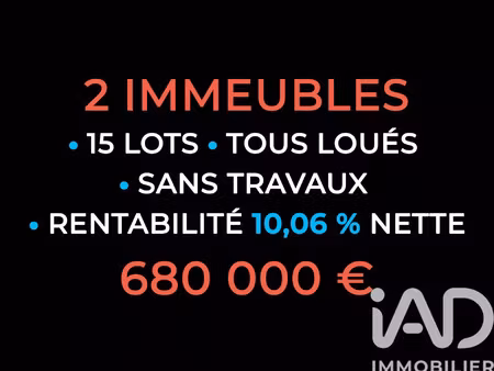 vente immeuble 736 m² tonnerre (89700)