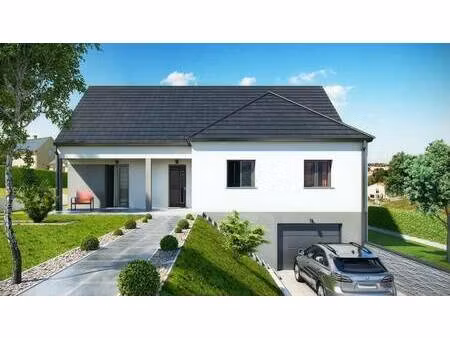 terrain avec maison neuve à vendre