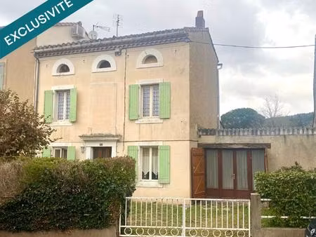 maison de village avec jardin attenant