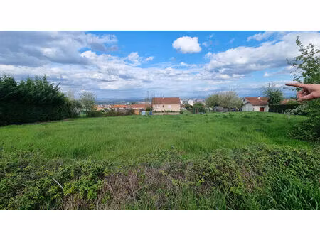 terrain à bâtir 1 020m² montbrison