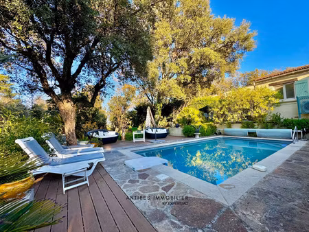 maison piscine terrain de 4800 m2 la garde freinet