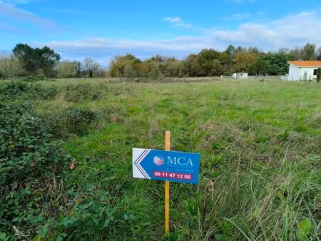 vente terrain 950 m² bedenac (17210)