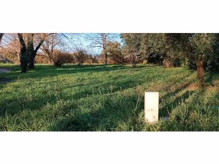 vente terrain 580 m² asques (33240)