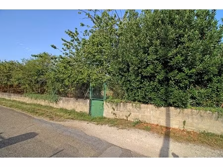 à vendre – verger clôturé de 580 m²