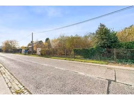 terrain à bâtir bien situé pour une maison individuelle à la