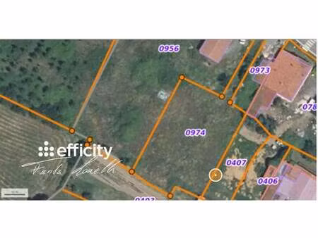 terrain constructible à vendre