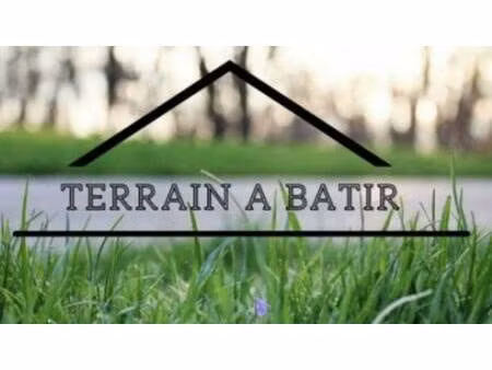 terrain constructible viabilisé à vendre
