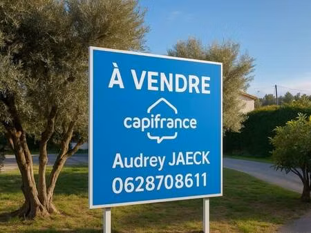 terrain constructible à vendre